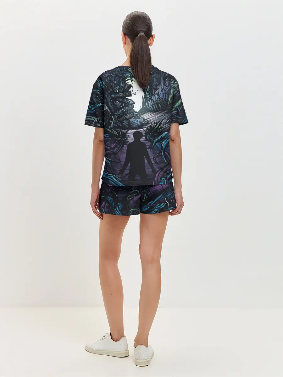 Женская пижама с шортами / Rammstein