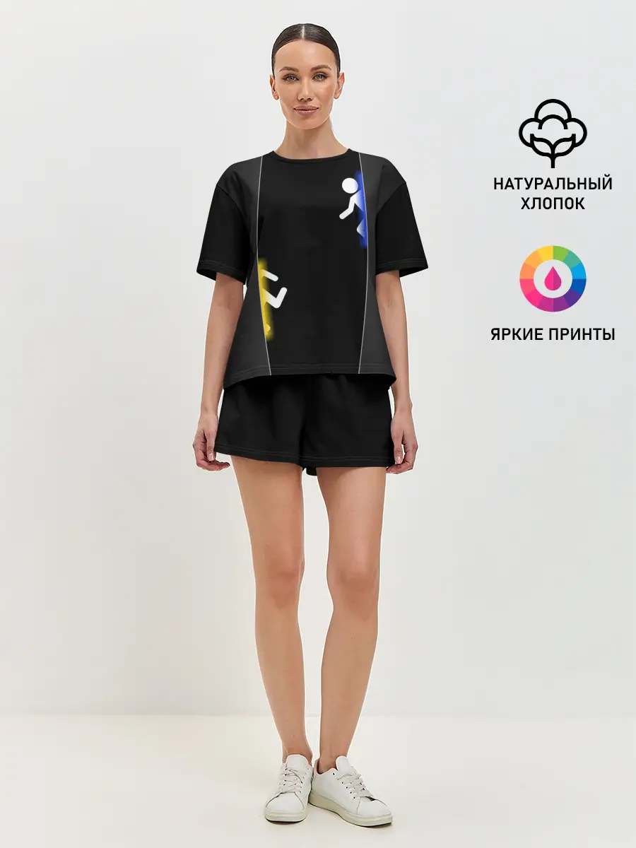 Женская пижама с шортами / Portal