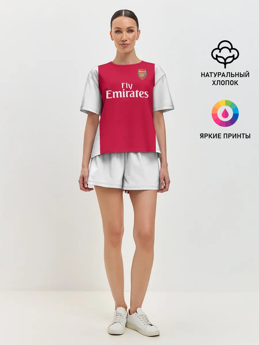 Женская пижама с шортами / Arsenal home 19-20