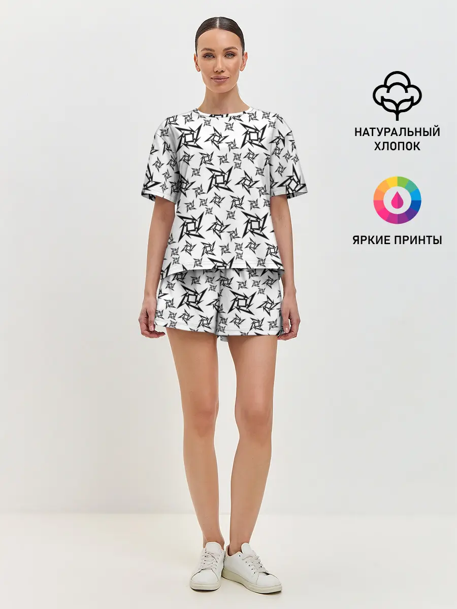 Женская пижама с шортами / METALLICA