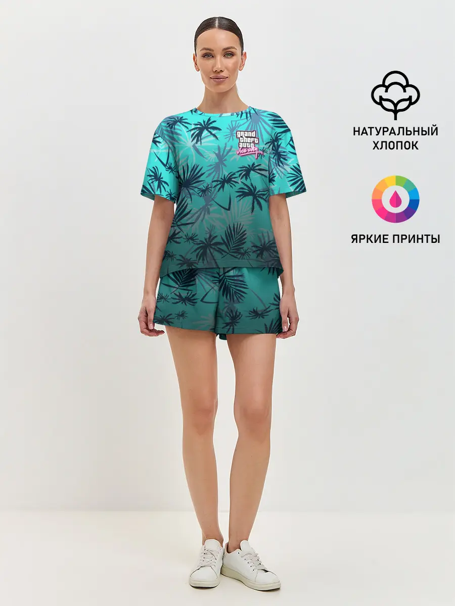 Женская пижама с шортами / GTA Style