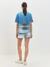 Женская пижама с шортами / Анфас