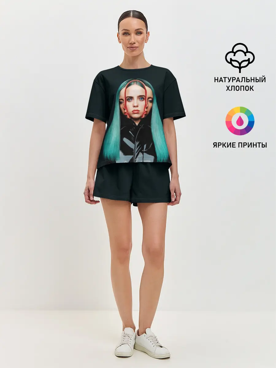 Женская пижама с шортами / BILLIE EILISH