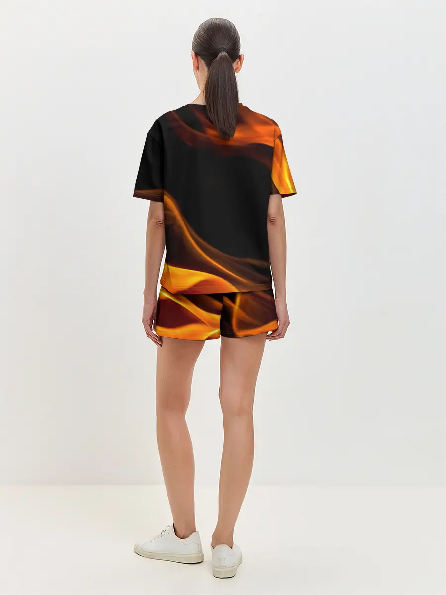 Женская пижама с шортами / Цой жив