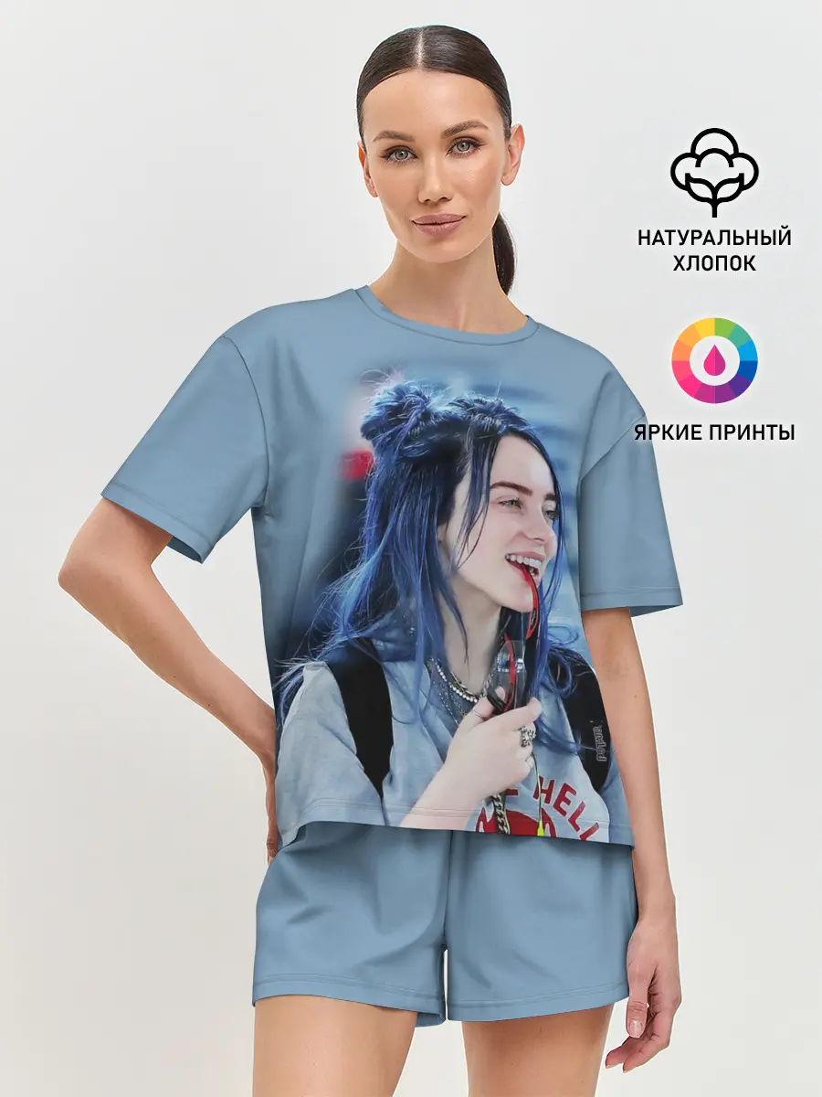 Женская пижама с шортами / BILLIE EILISH