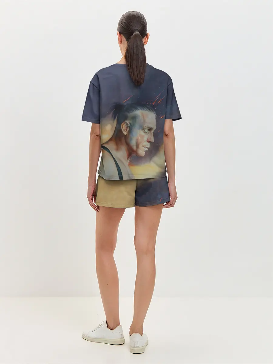 Женская пижама с шортами / Rammstein