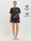 Женская пижама с шортами / BMW КАРБОН