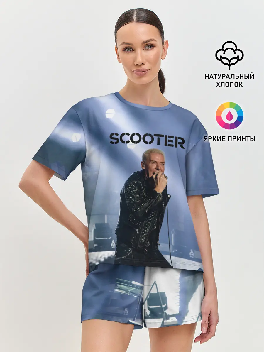 Женская пижама с шортами / Scooter