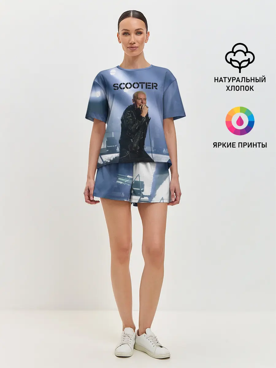 Женская пижама с шортами / Scooter