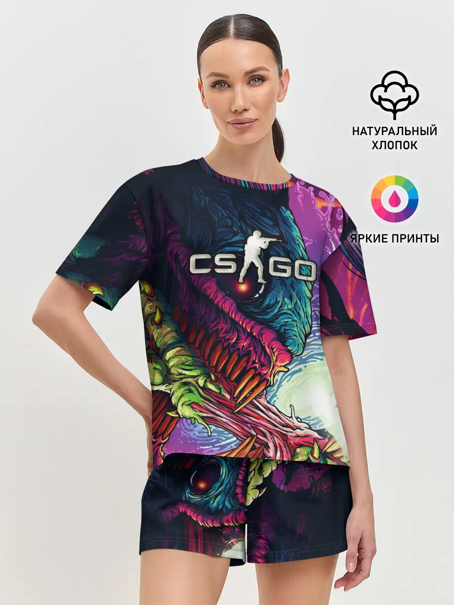 Женская пижама с шортами / CS:GO