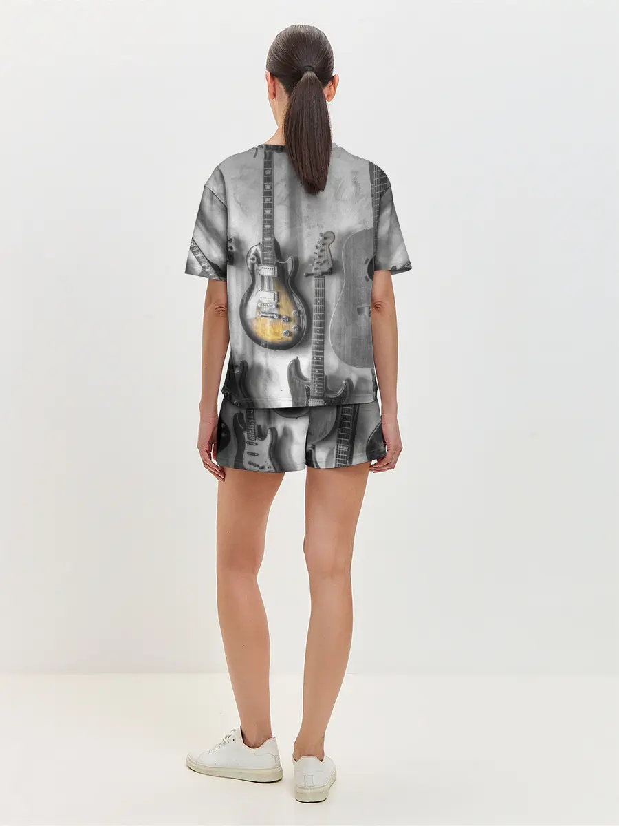 Женская пижама с шортами / Metallica