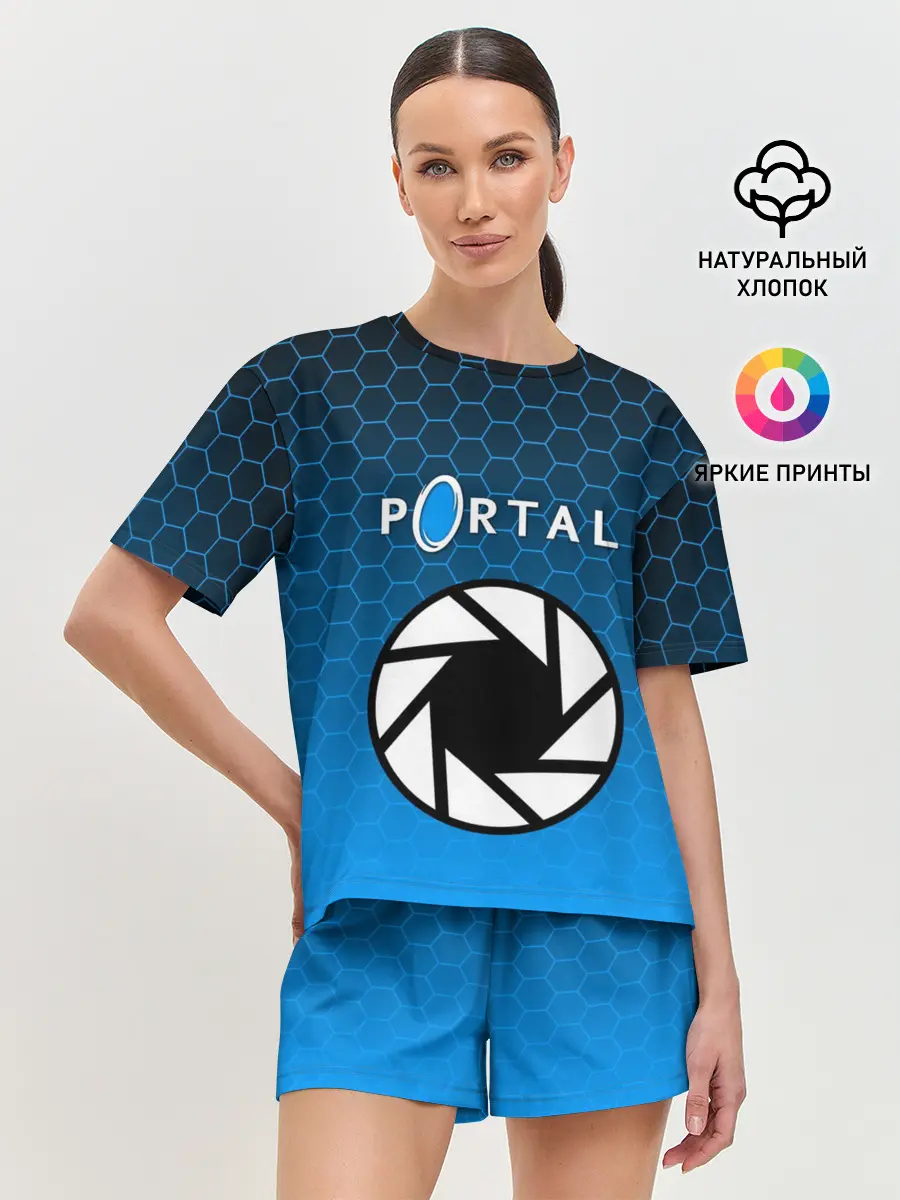 Женская пижама с шортами / PORTAL