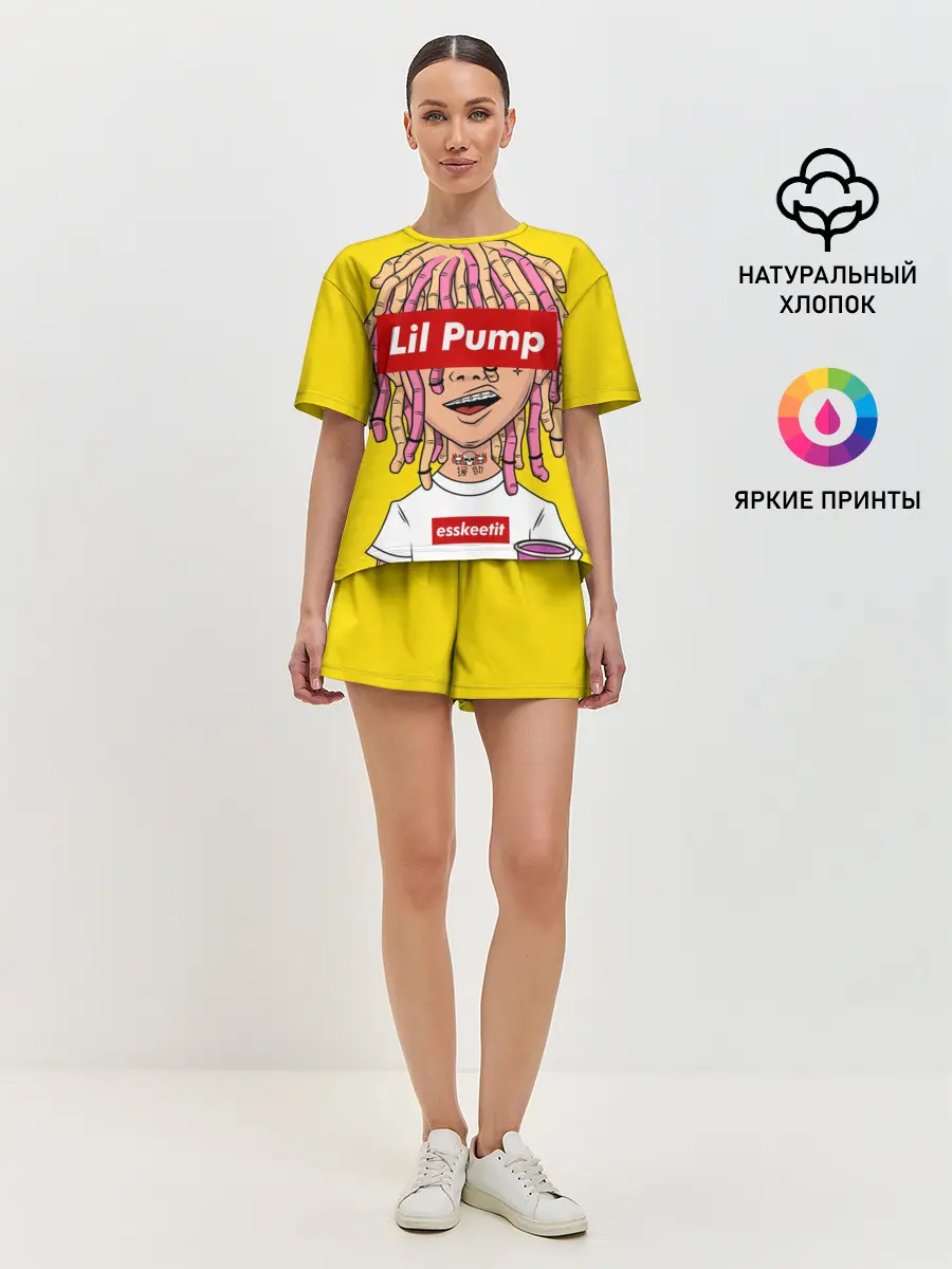 Женская пижама с шортами / Lil Pump