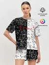 Женская пижама с шортами / E=mc2