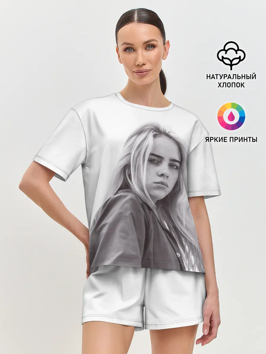 Женская пижама с шортами / BILLIE EILISH