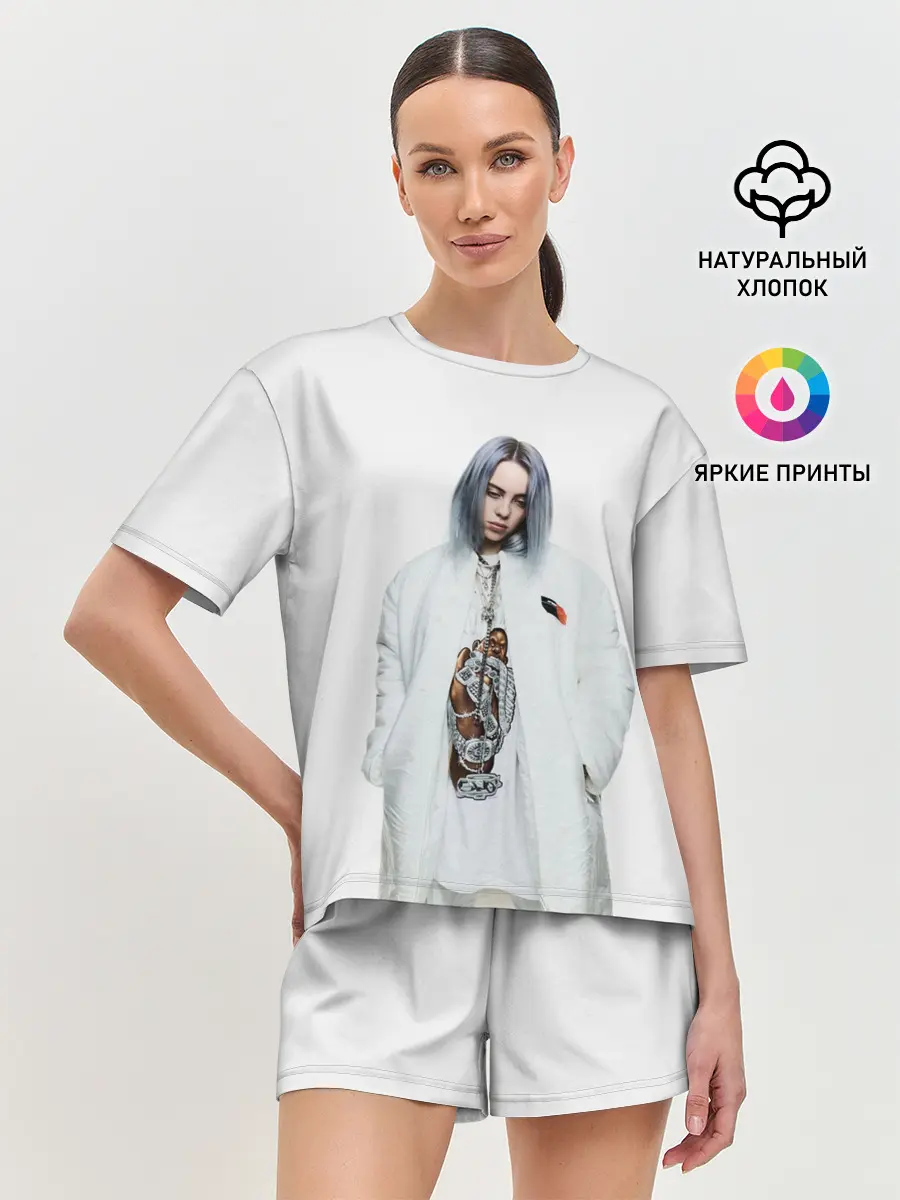 Женская пижама с шортами / BILLIE EILISH