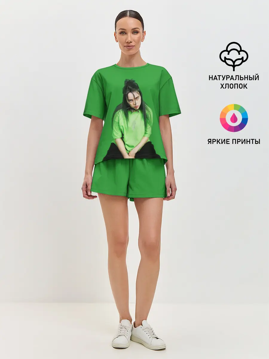 Женская пижама с шортами / BILLIE EILISH