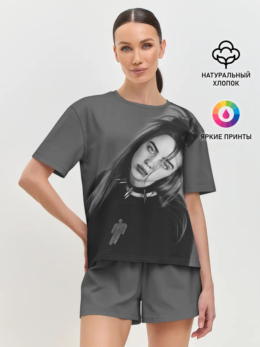 Женская пижама с шортами / BILLIE EILISH