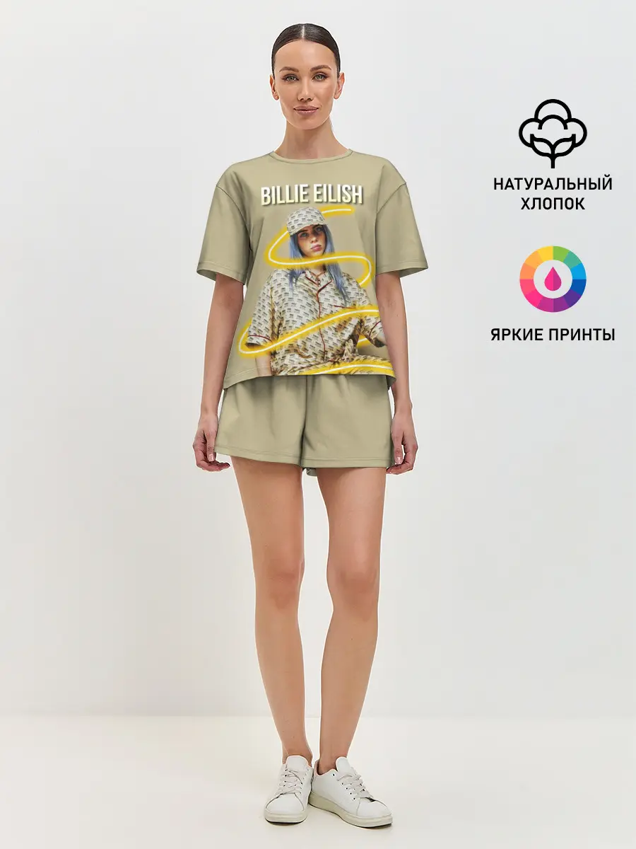 Женская пижама с шортами / BILLIE EILISH