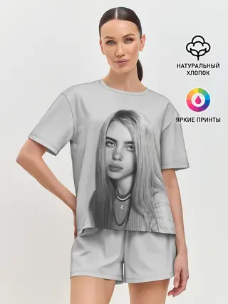 Женская пижама с шортами / BILLIE EILISH