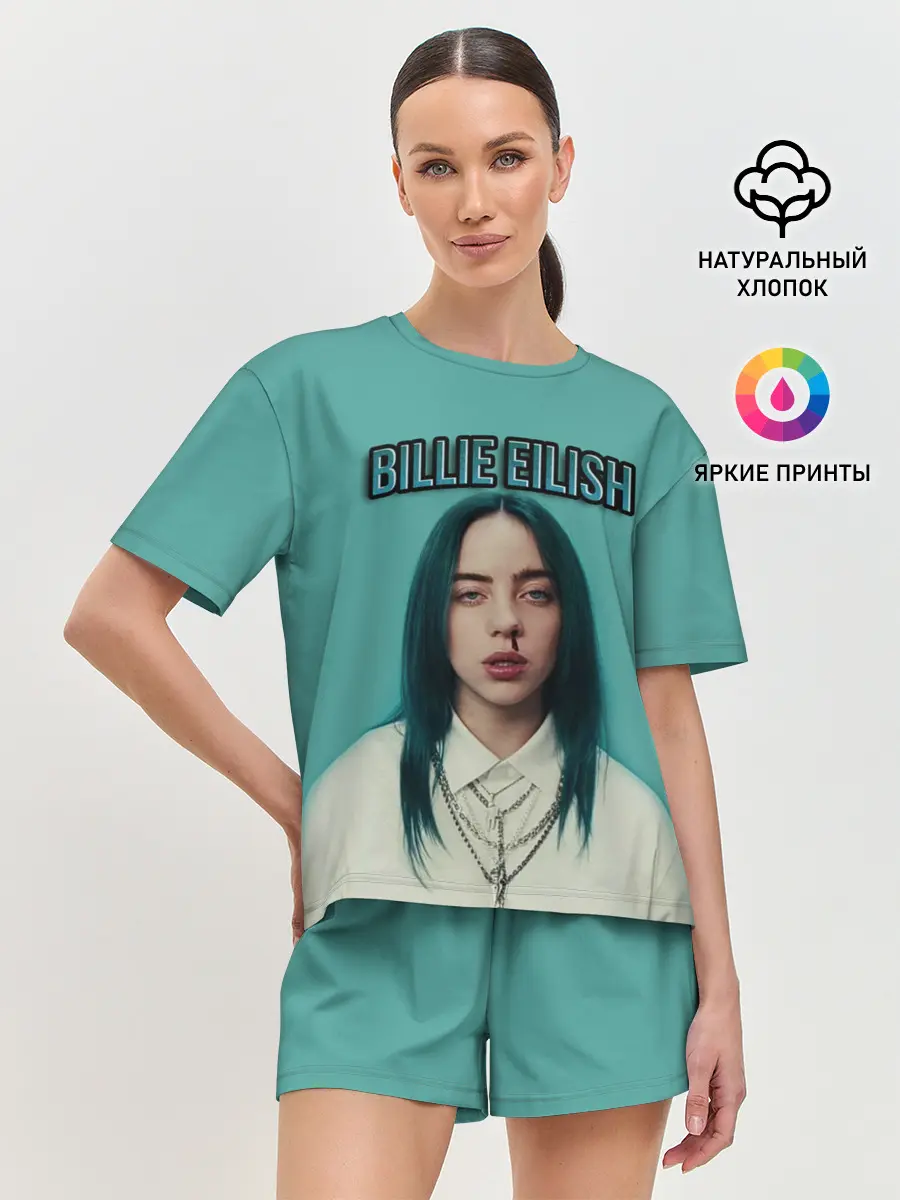 Женская пижама с шортами / BILLIE EILISH