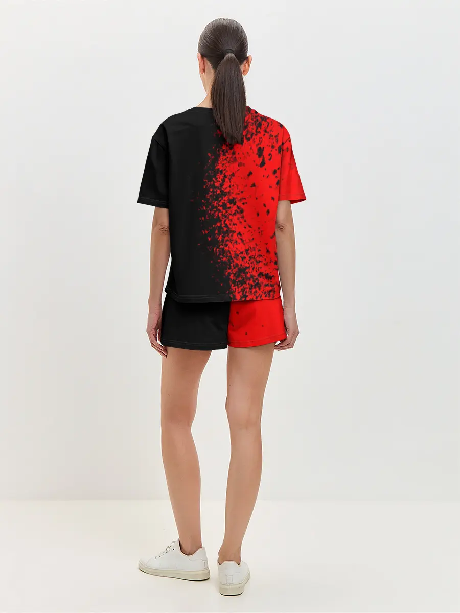 Женская пижама с шортами / Rammstein.