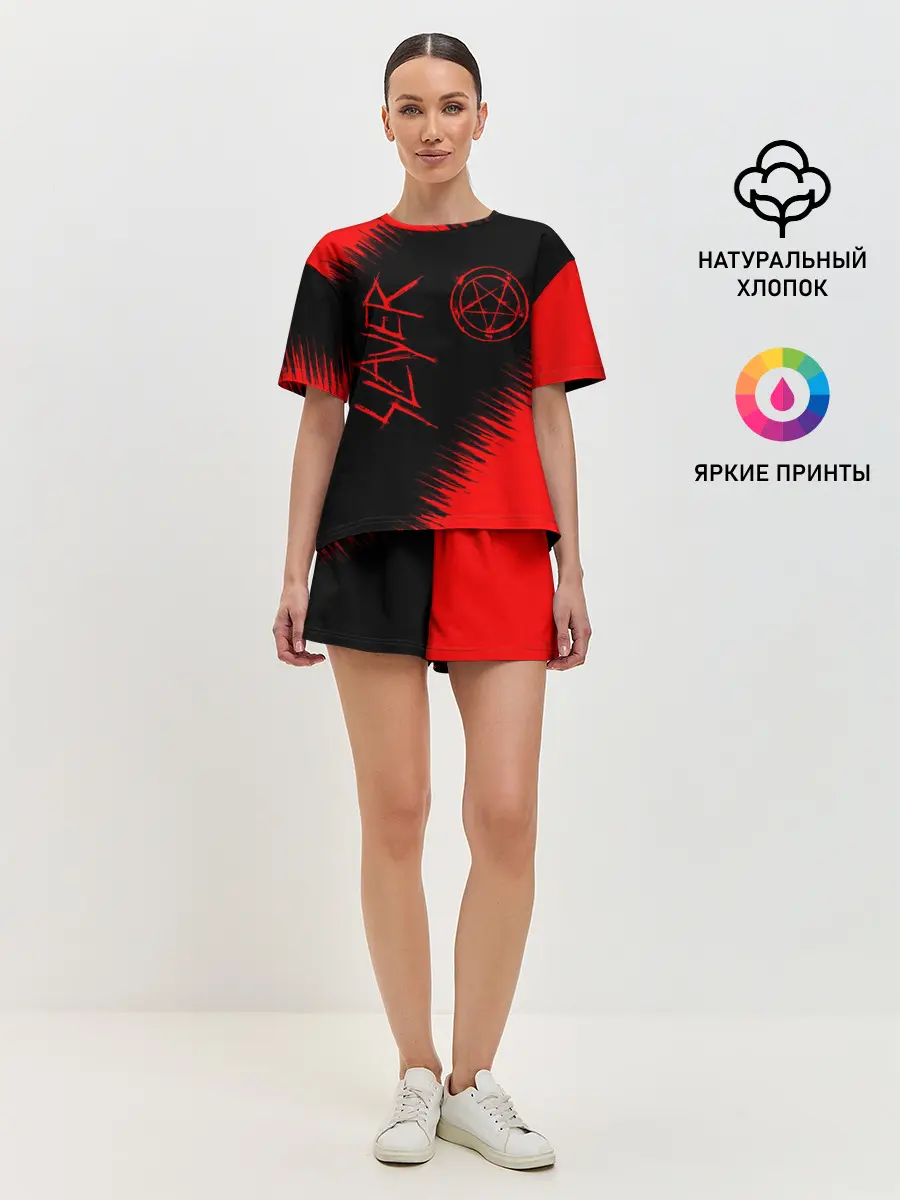 Женская пижама с шортами / SLAYER