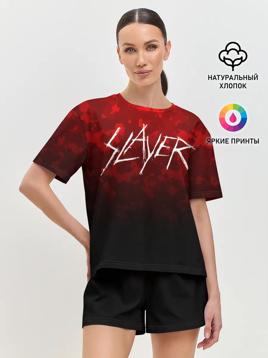 Женская пижама с шортами / SLAYER