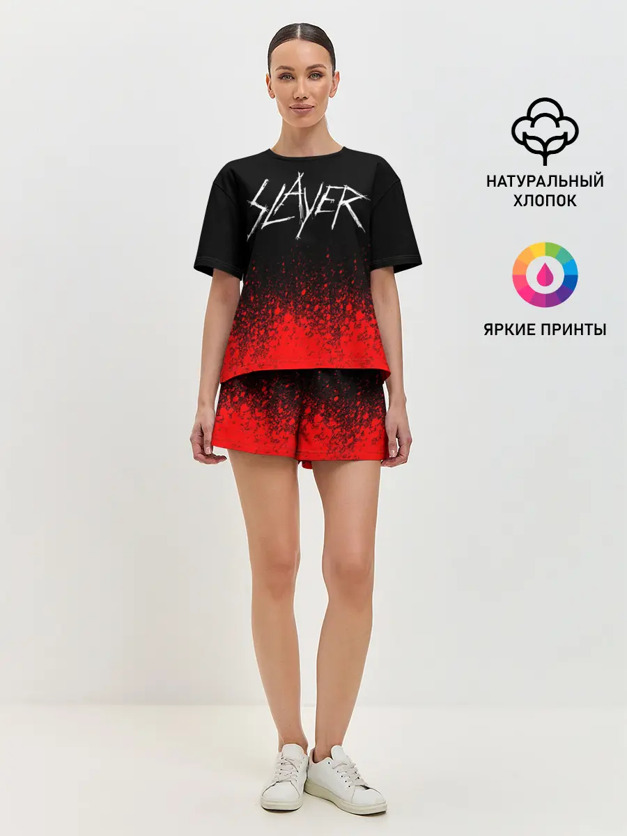 Женская пижама с шортами / SLAYER