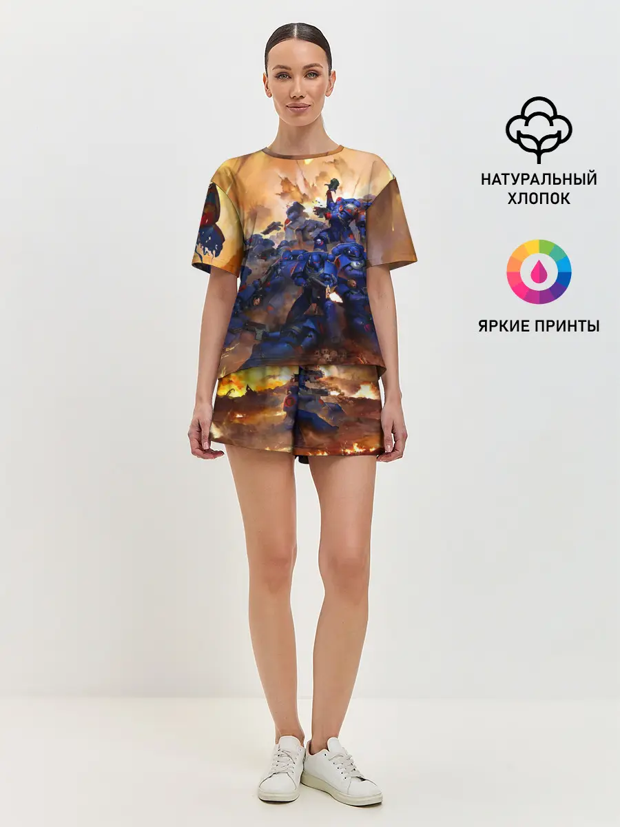 Женская пижама с шортами / WARHAMMER 40K