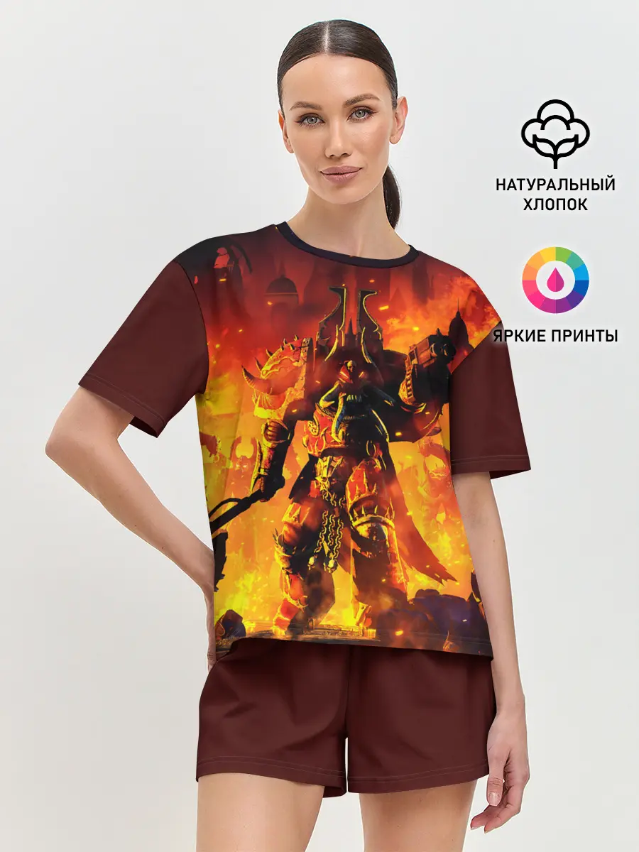 Женская пижама с шортами / WARHAMMER 40K