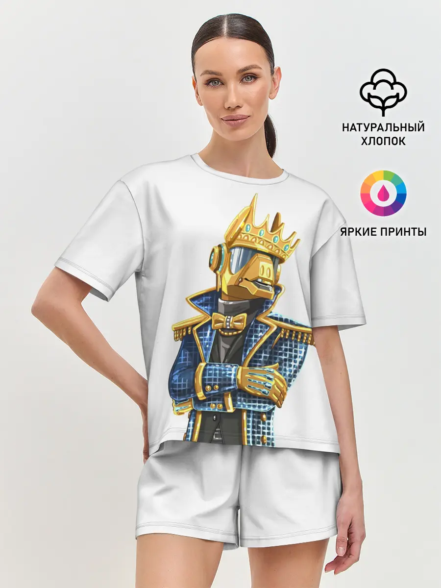 Женская пижама с шортами / ФОРТНАЙТ X