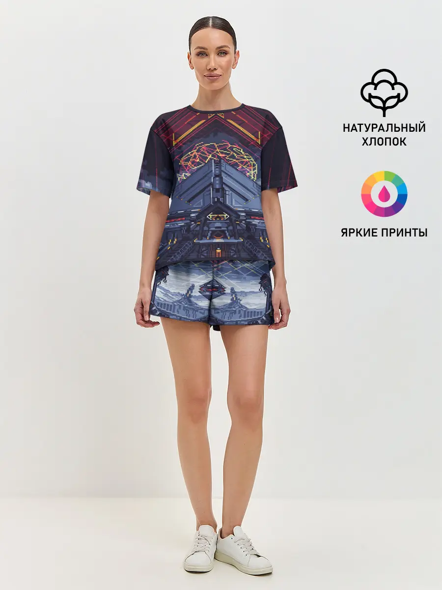 Женская пижама с шортами / DESTINY