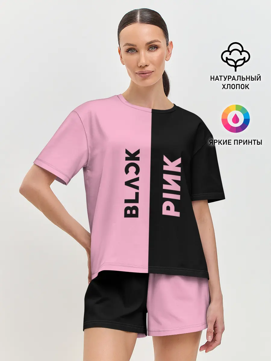 Женская пижама с шортами / BLACKPINK