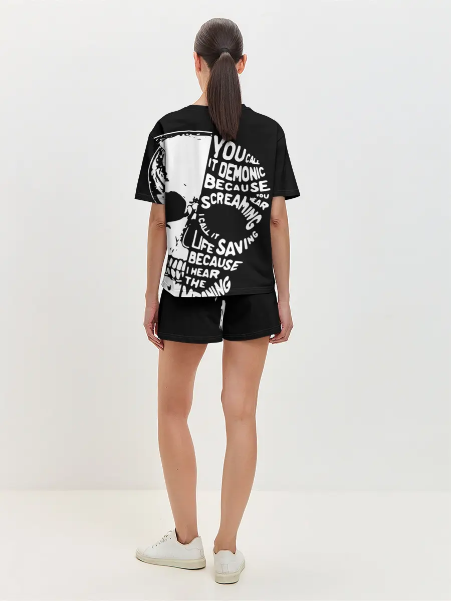 Женская пижама с шортами / Slipknot