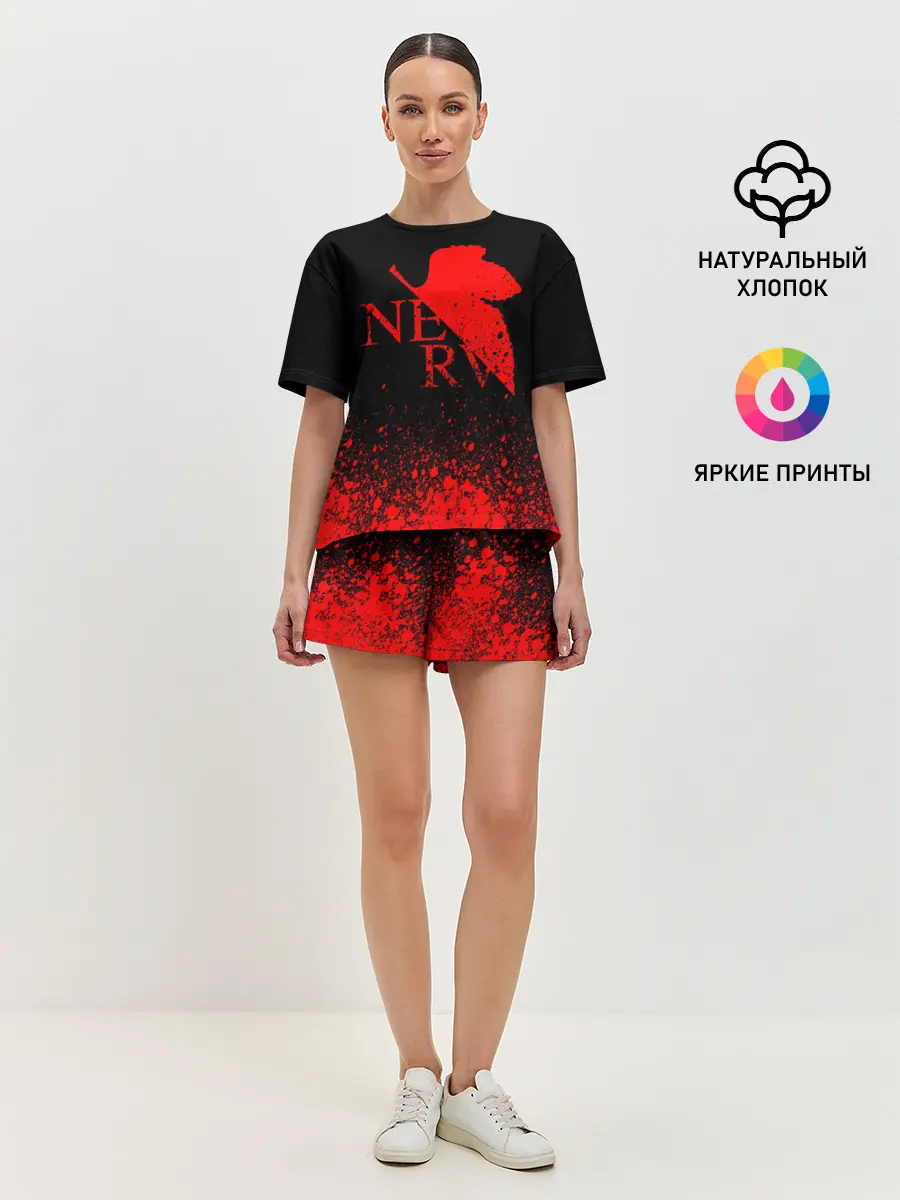 Женская пижама с шортами / EVANGELION