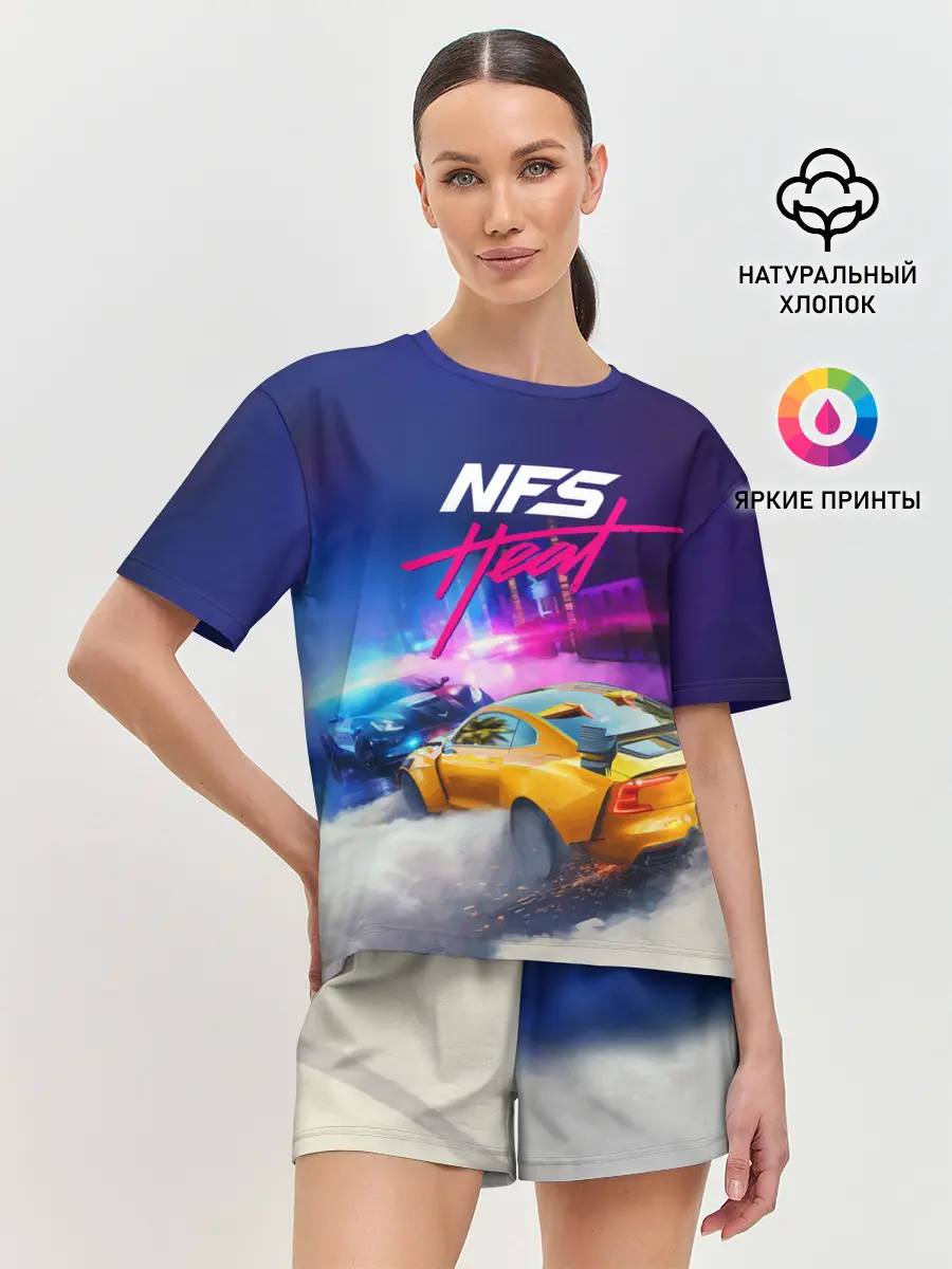 Женская пижама с шортами / NEED FOR SPEED - HEAT