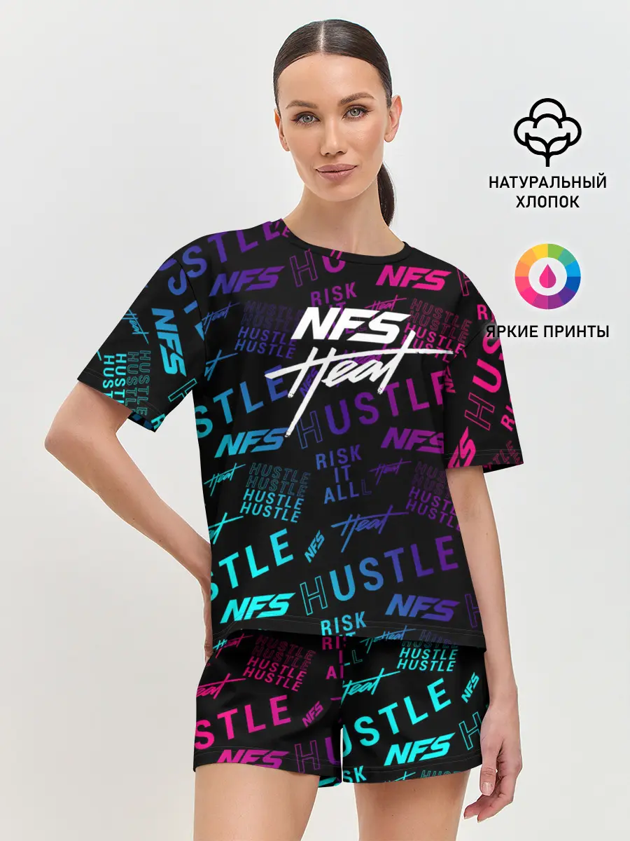 Женская пижама с шортами / NFS - HEAT