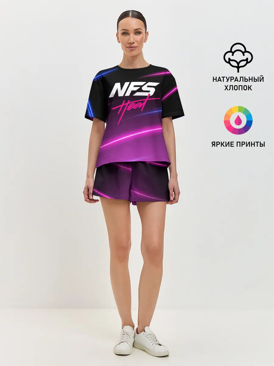 Женская пижама с шортами / NFS: Heat