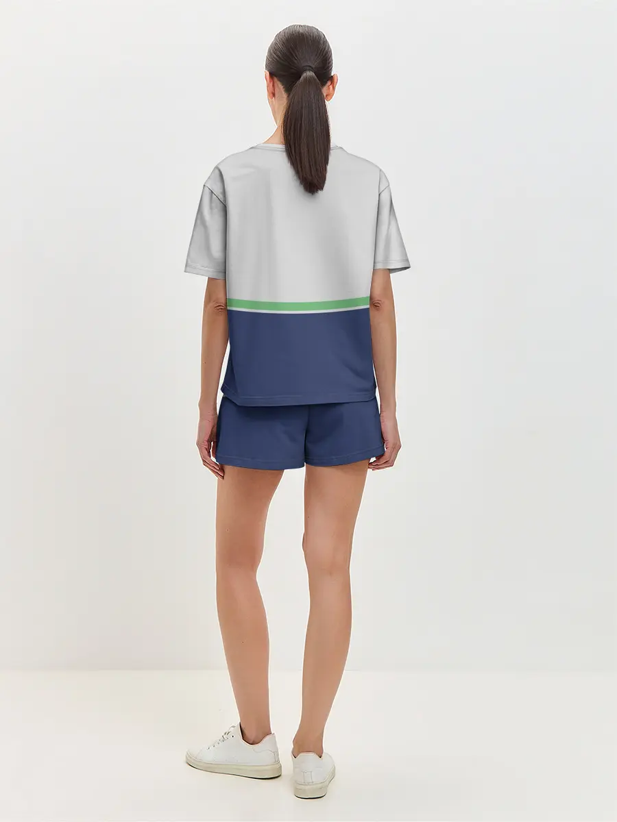 Женская пижама с шортами / Ride the wave