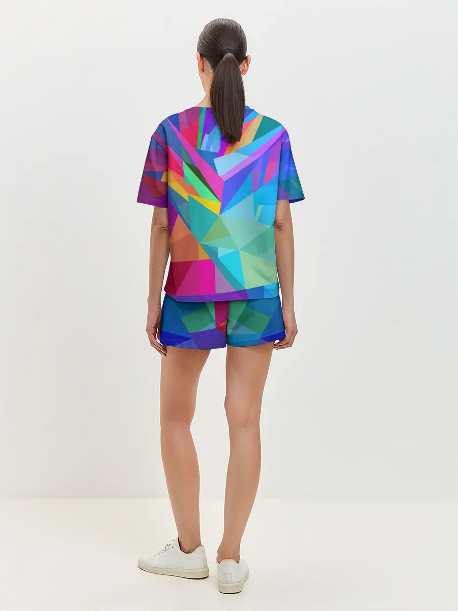 Женская пижама с шортами / Пловец