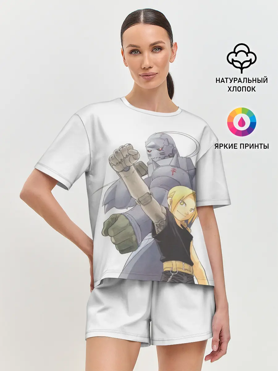 Женская пижама с шортами / Эдвард и Альфонс