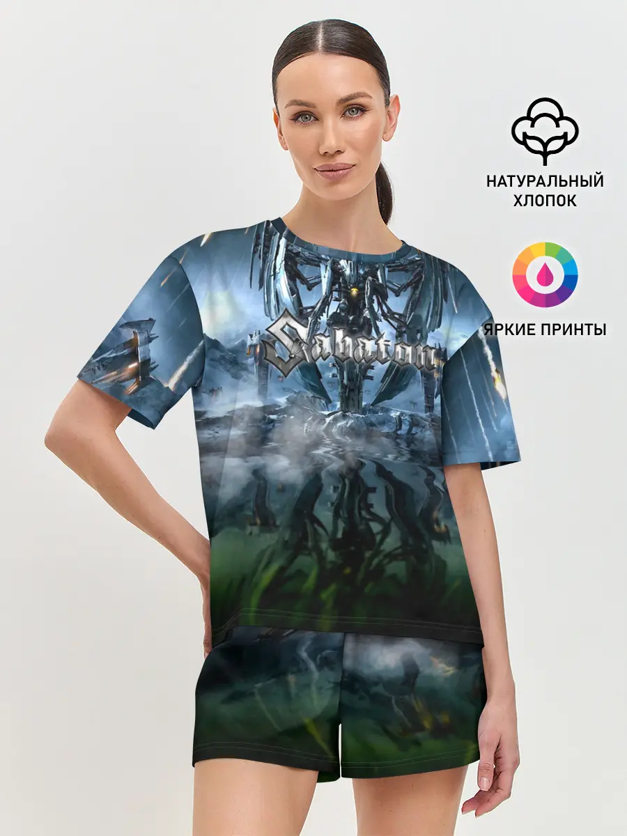 Женская пижама с шортами / Sabaton