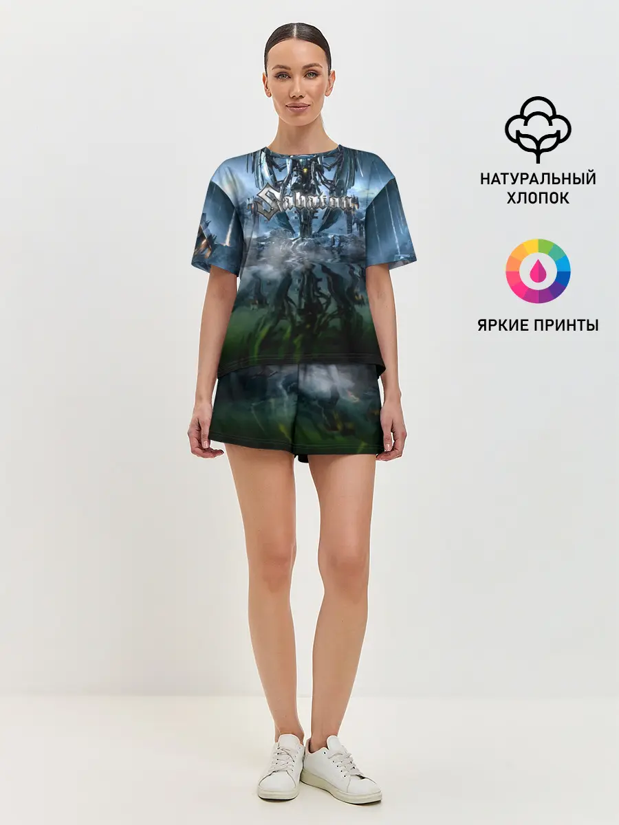 Женская пижама с шортами / Sabaton