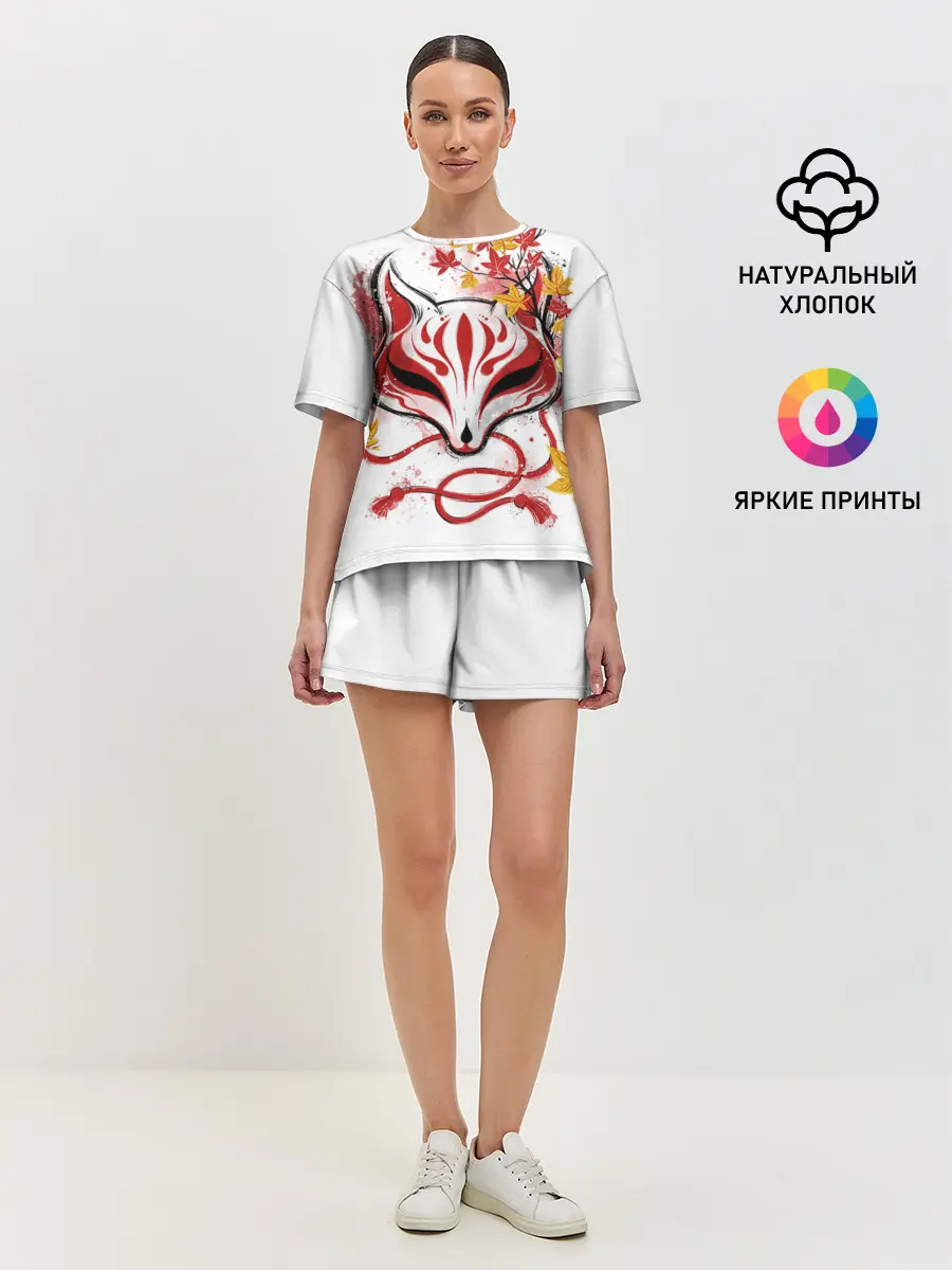 Женская пижама с шортами / Берсерк Синий Экзорцист