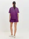 Женская пижама с шортами / Checkerboard Color