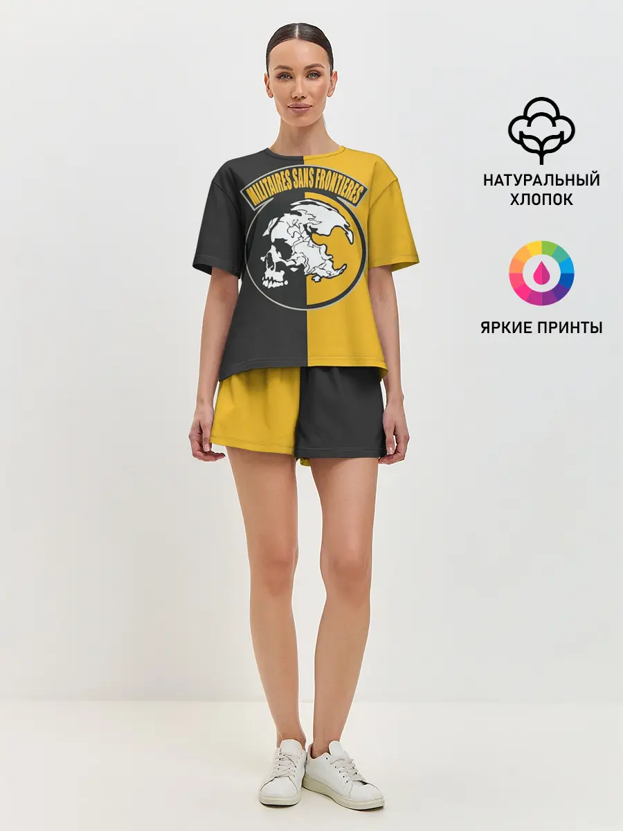 Женская пижама с шортами / METAL GEAR