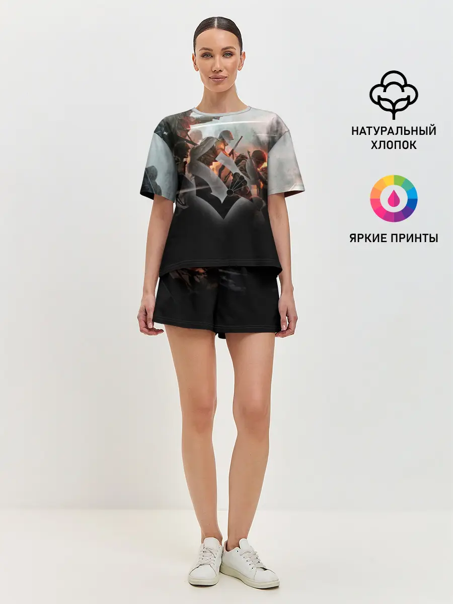 Женская пижама с шортами / Sabaton