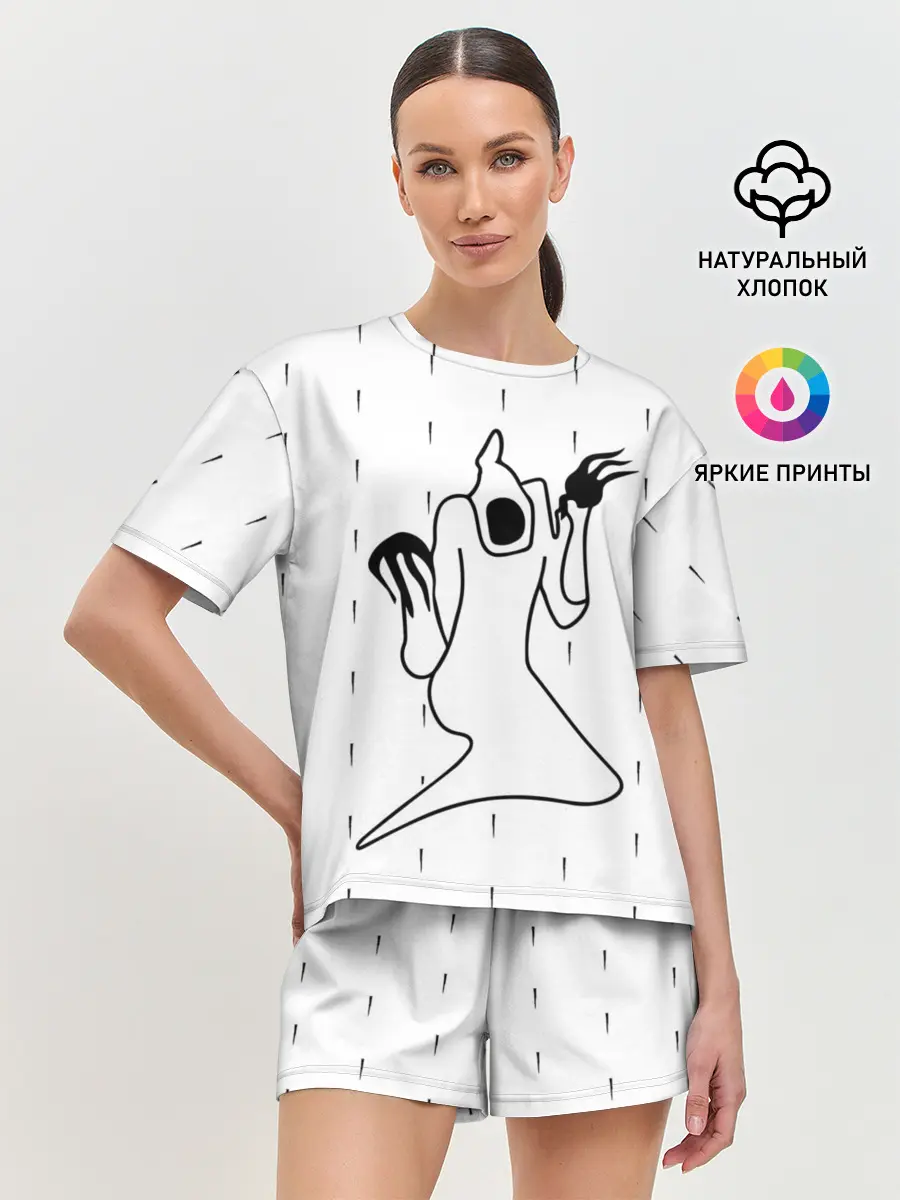 Женская пижама с шортами / KIZARU - Karmageddon