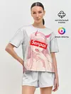 Женская пижама с шортами / Senpai 02